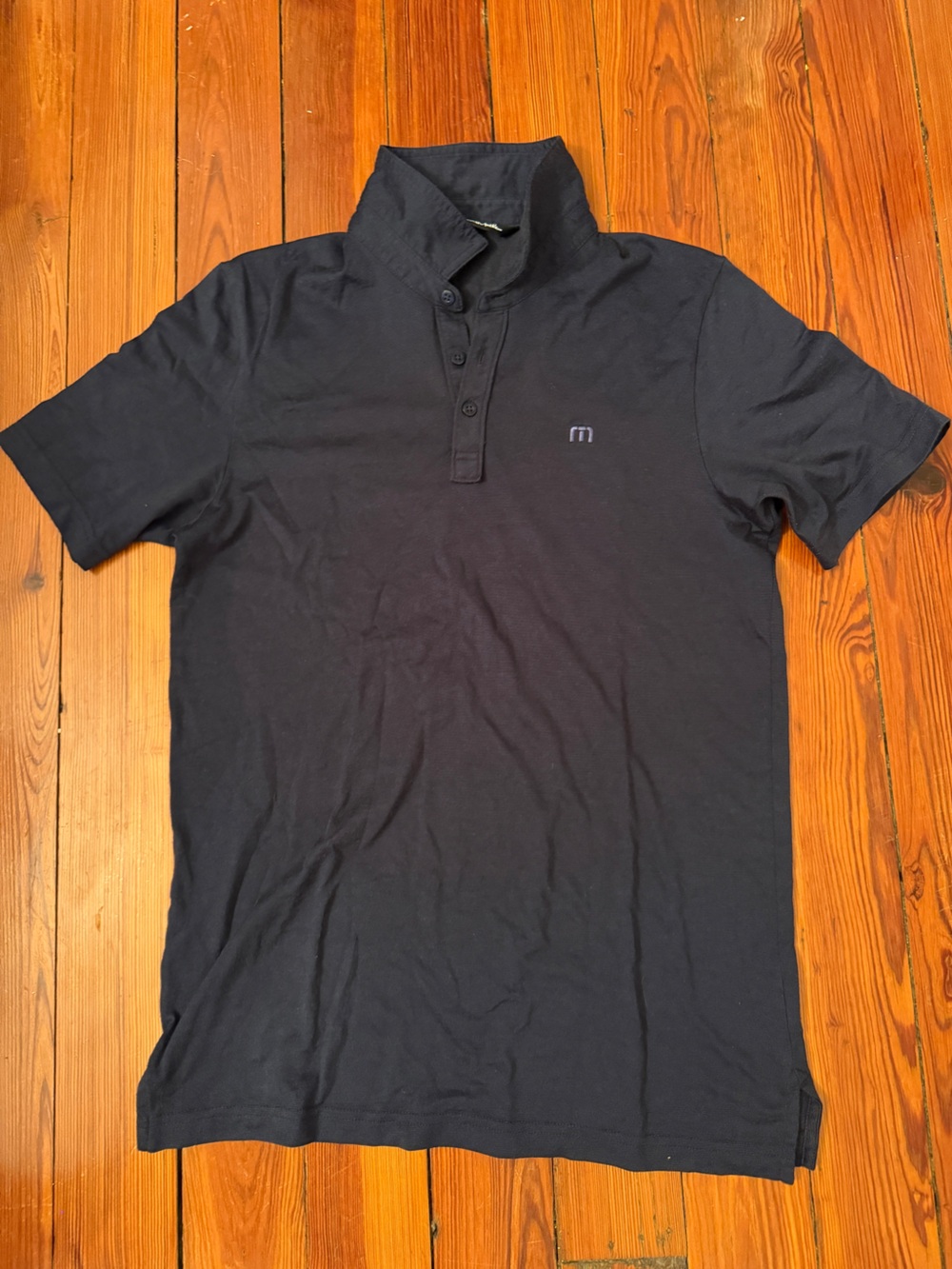 Travis Mathew Men's Navy Short-Sleeve Polo